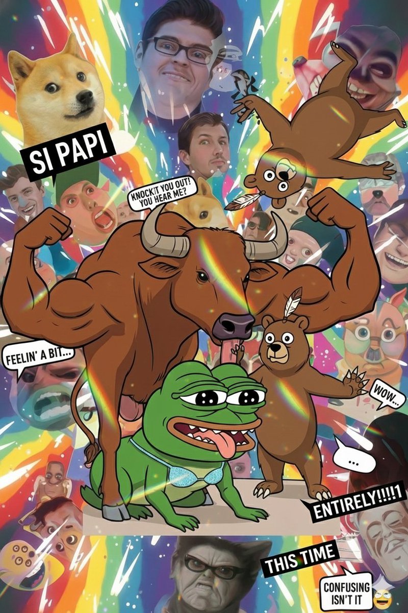 Bull or bear 
We keep the memes