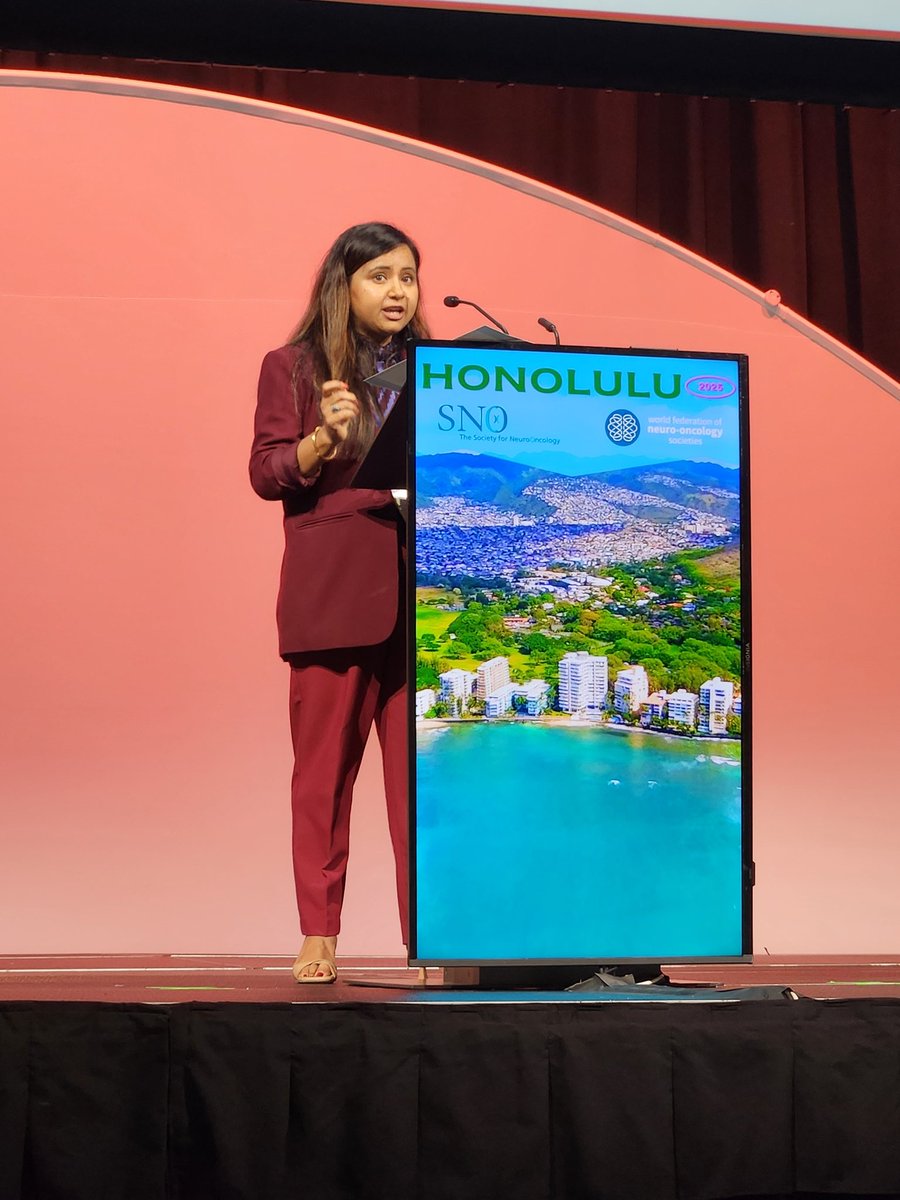 NeuroOnc's tweet image. Nandini Acharya Top Scoring Abstract Presentation: Glioblastoma co-opts dural nociceptors to drive immune evasion and immunotherapy resistance. #SNO2025 #WFNOS #ScientificMeeting