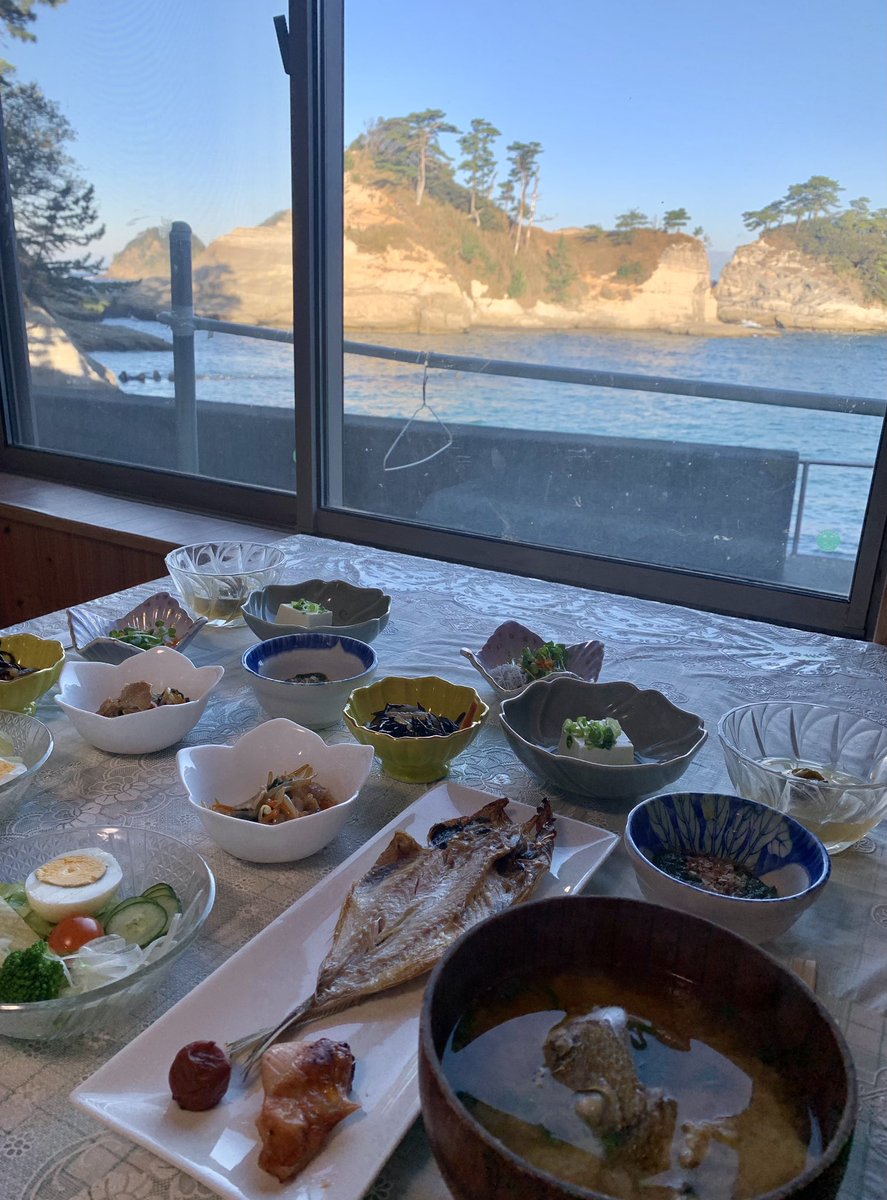 myao_my1's tweet image. #charmyごはん

宿の朝ごはんでおはようございます☀

よい週末を🍵

#堂ヶ島温泉
#西伊豆