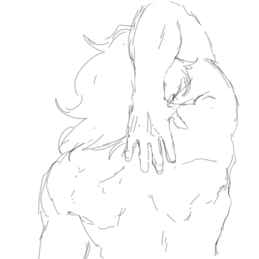 Sketches of Kris and Susie that I made yesterday when I felt like drawing #krusie #DELTARUNE