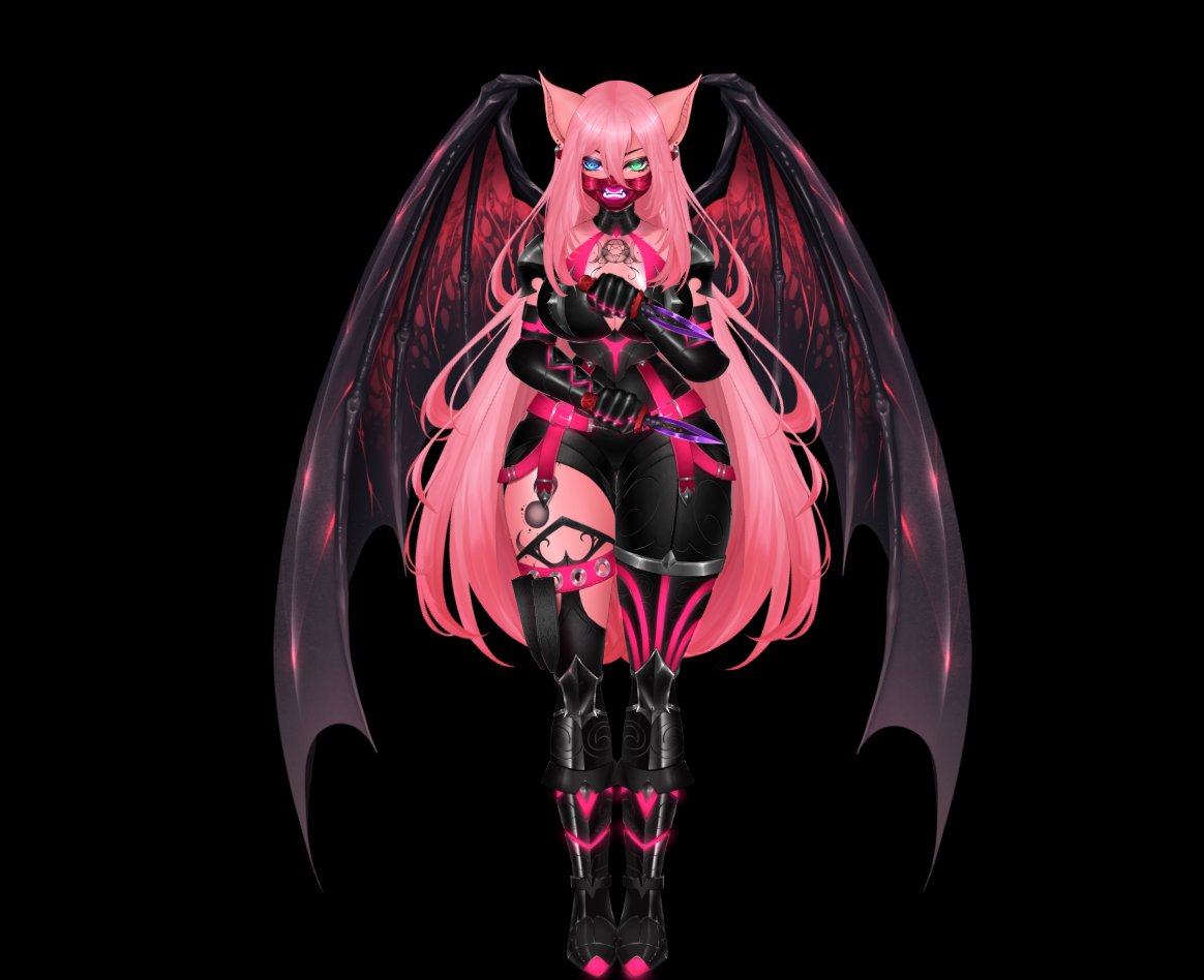 🧛‍♀️Vtuber post model trend🧛‍♀️
Batgirl mommy vampire 🦇