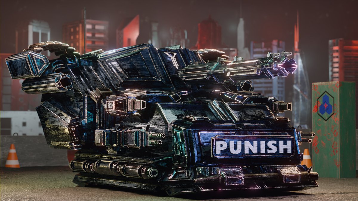 flahflahdiandra's tweet image. my own personal project to master 3D Modeling and the details for this tank 

#blender #3d #tank