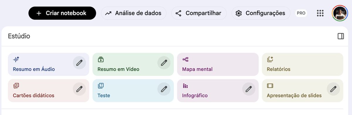 pedrocampos__'s tweet photo. 1. Não use o aplicativo, a versão web é muito mais completa.
2. Crie uma aba para cada matéria e coloque todos os seus materiais possíveis.
3. Evite pedir resumo de muitas fontes ao mesmo tempo (você consegue selecionar) apesar de ser uma IA, é preciso organizar as ideias.
4. (MUITO IMPORTANTE) Salve os seus principais prompts, porque diferente de outras IAs, ela não guarda memória.
5. Quando for pedir algo, quanto mais detalhes der, melhor fica.
6. Na barra lateral, há as melhores funções: flashcards, criador de questões e podcasts.
7. Ela precisa ser alimentada e, consequentemente, vai te entregar respostas de acordo com o material. Mantenha sempre tudo atualizado.
8. Peça resumos, quadros, explicações e tudo o que for útil no seu estudo.
9. Mesmo com a versão grátis você consegue usar as principais funções.

Se tiver criatividade pra testar e ir mexendo em todas as funções, você descobre coisas incríveis. 

A IA veio para ficar, não adianta mais fechar os olhos.