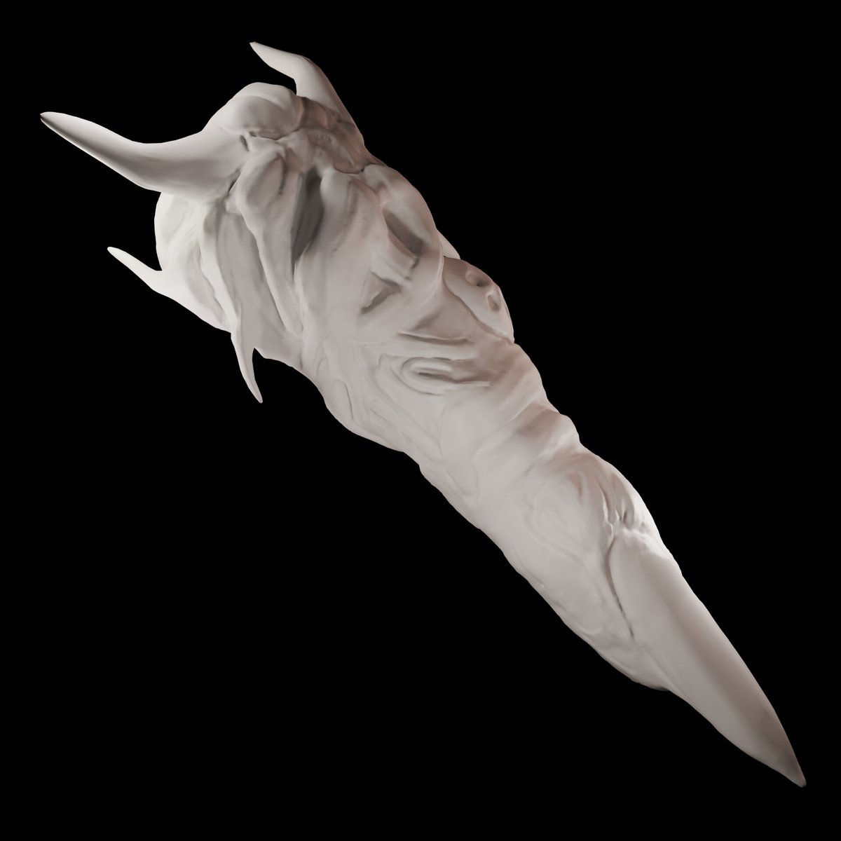 flahflahdiandra's tweet image. i have been trying making Optimized 3D Model for game-ready assets, here's sukuna's finger from Jujutsu kaisen 

#3dgame #3dblender