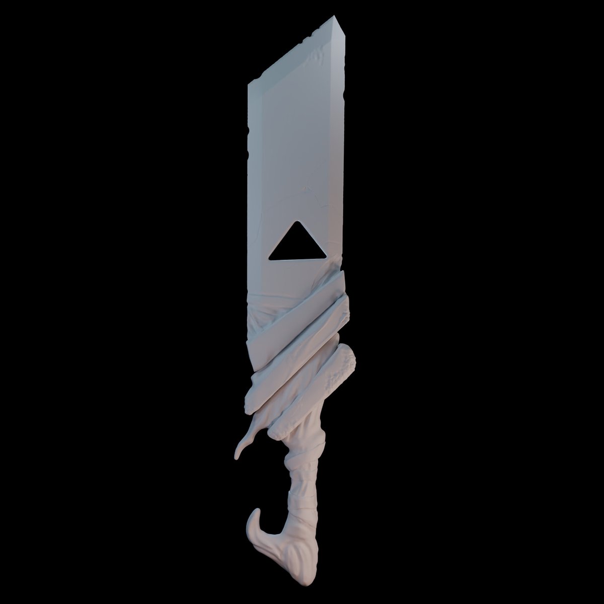 flahflahdiandra's tweet image. Diamond Sword Game Ready Assets. Love the process for making this one. 

#3dart #3dgame #blender