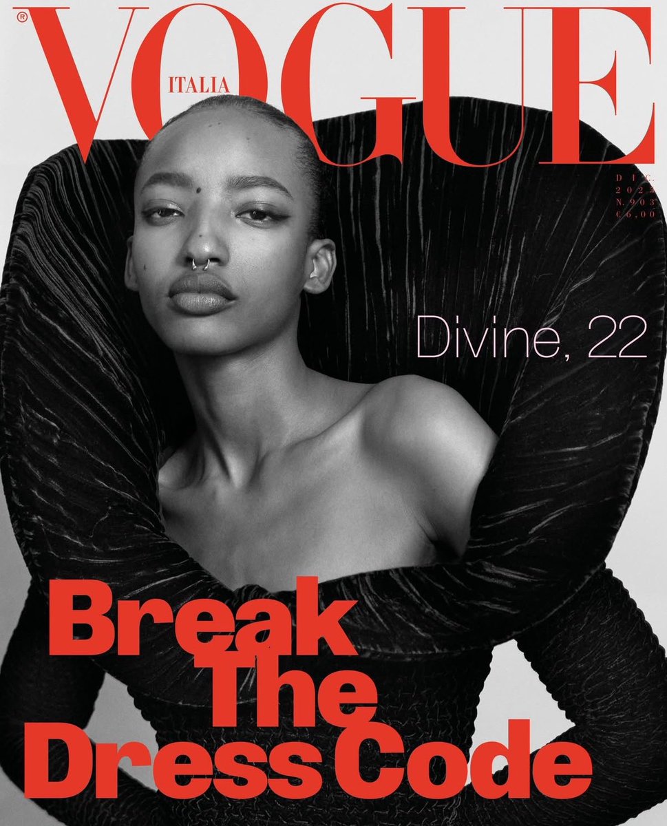 AngiesModels's tweet image. Our Brilliant Divine gracing the Italian Vogue Cover, an inspiration to us all! angiesmodels Angie&apos;s AMTI #supermodel #vogue #italianvogue #cover