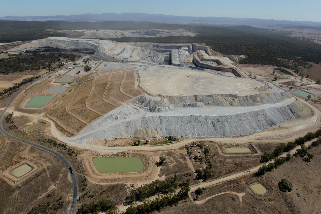 The once beautiful Leards State Forest in Northern NSW… now Whitehaven’s coal mine