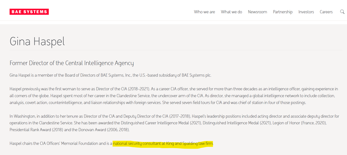 PatternSeeker4's tweet image. Surprised she isn&apos;t running for a seat in Congress or a Governor of a red state.
baesystems.com/en-us/who-we-a…