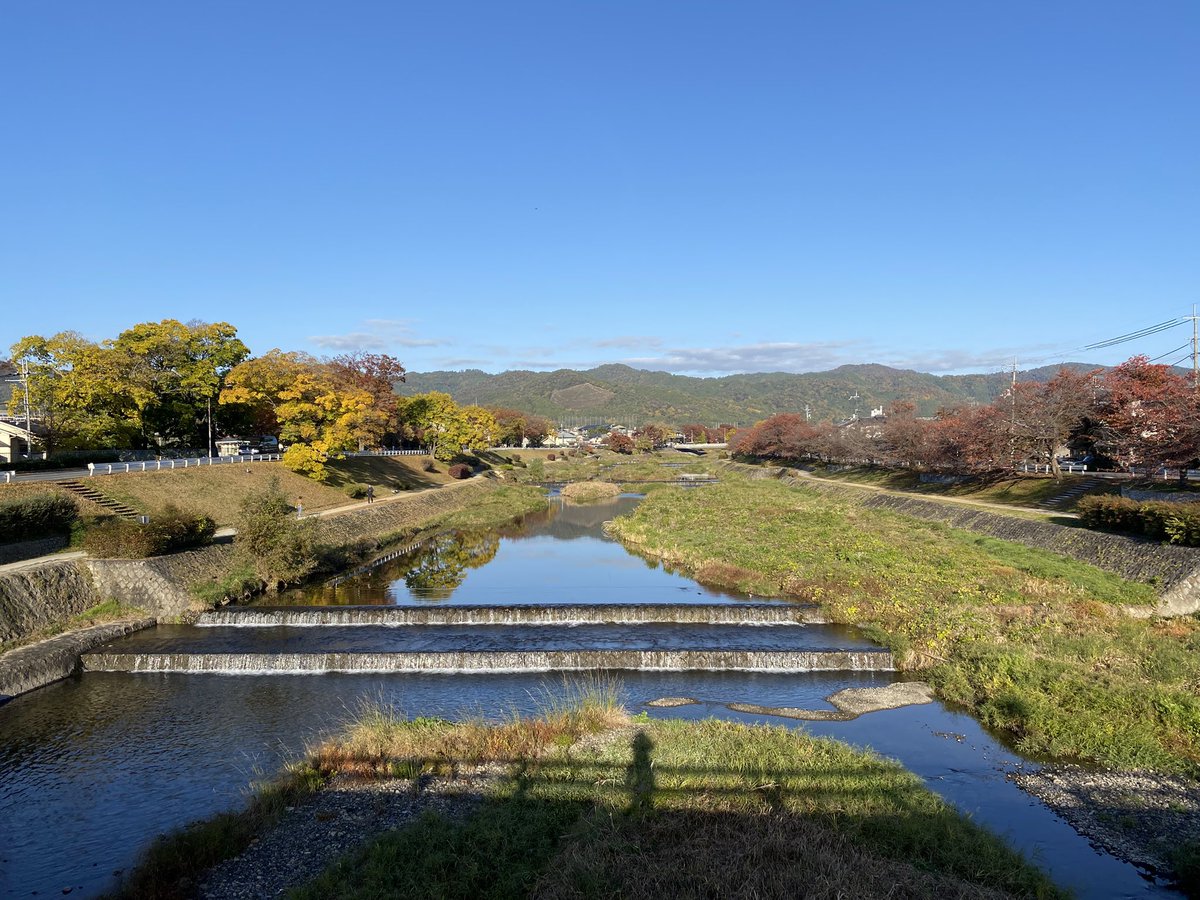 kamokamokai's tweet image. 今日の賀茂川。
2025年11月22日
#Kyoto #kyokamo #鴨川 #京都
