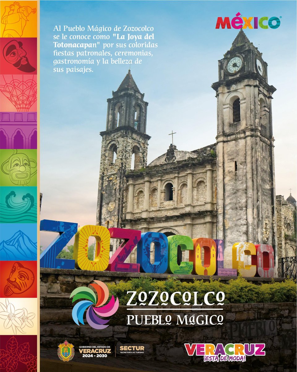 SECTUR_Veracruz's tweet image. Recorrer el Pueblo Mágico de📍 Zozocolco es adentrarse en el tiempo. Sus callejones guardan grandes historias y tradición donde la cultura totonaca 🏵️ se respira en cada rincón.

Descubre su magia y enamórate de este destino de la región del Totonacapan.

#VeracruzEstáDeModa ✨