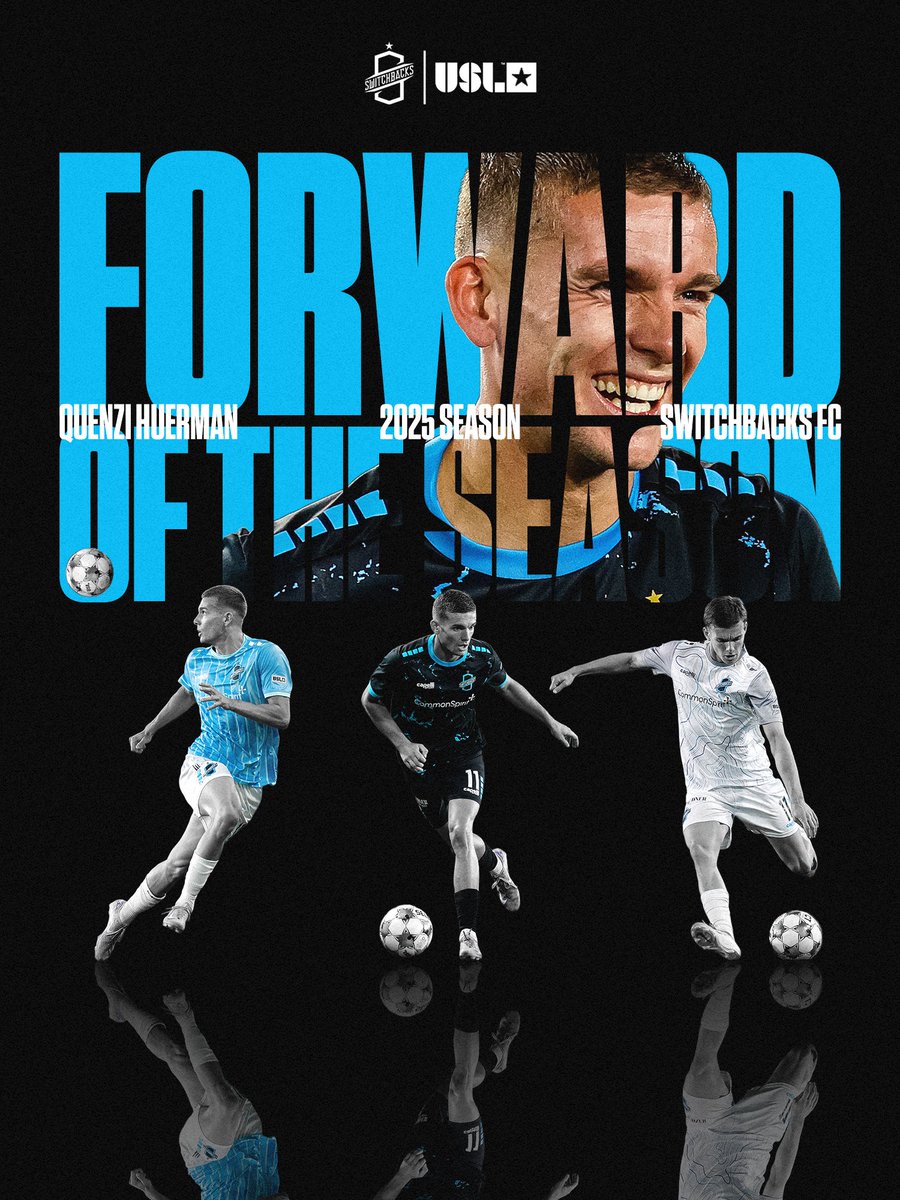 SwitchbacksFC's tweet image. Always making an instant impact on the pitch.

Quenzi Huerman is the Switchbacks Forward of the 2026 season.

#switchbacksfc #coloradosprings