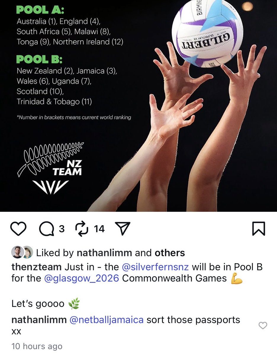 Summertime10503's tweet image. Very bold of you to call out Jamaicans when your own coaching saga is still a whole reality show. Come on now, Real Housewives of Netball New Zealand - sort out your mess!

#NetballChaos 
#Netball
