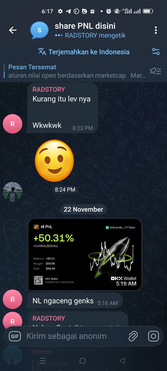 cryptoiz_IDN's tweet image. Disaat market buruk selalu ada peluang . Hari ini lion pump Dan NL juga pump. Lion saya open ke publik . Di group premium rame profit . Trading itu butuh ilmu ga bisa asal. Kalo mau niat belajar silahkan bergabung di group premium cryptoiz .