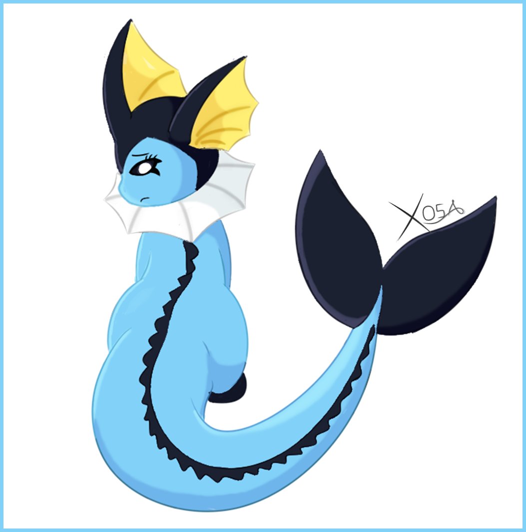 Parace que vaporeon no esta muy bien unu
#digitalart #artist #art #Painttoolsai #sfw #illustration #pokemonfanart #fanart #Vaporeon