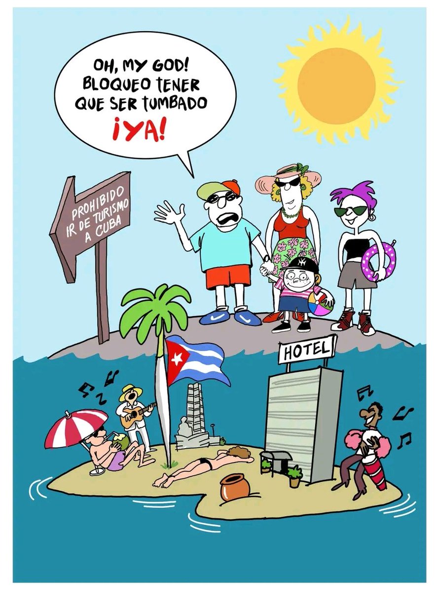 La ofensiva contra el turismo responde a un diseño coercitivo perfeccionado, dirigido a impedir la entrada de los ingresos imprescindibles para atender las necesidades crecientes de la población. #TumbaElBloqueo