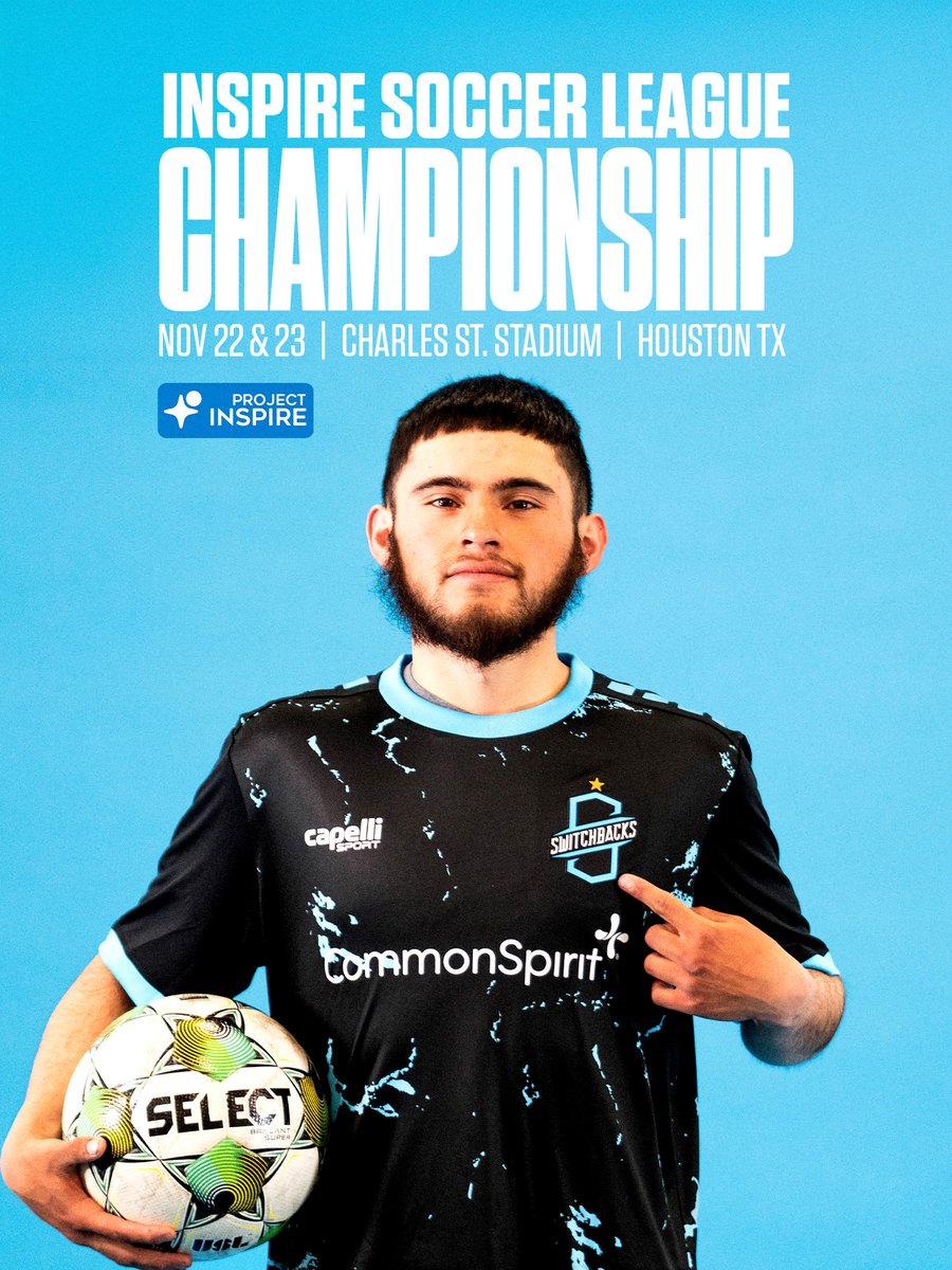 SwitchbacksFC's tweet image. Wishing our Inspire Soccer League Switchbacks team good luck as they head down to Houston for the ISL Championship.  

#switchbacksinspire