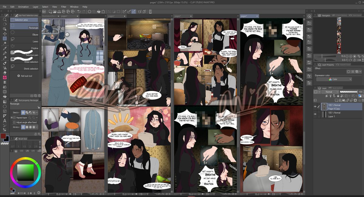 MysticInsanity1's tweet image. Finally- everything&apos;s coloured! WE DID IT!
I might go back in and add sound effects, but for now- WIP~