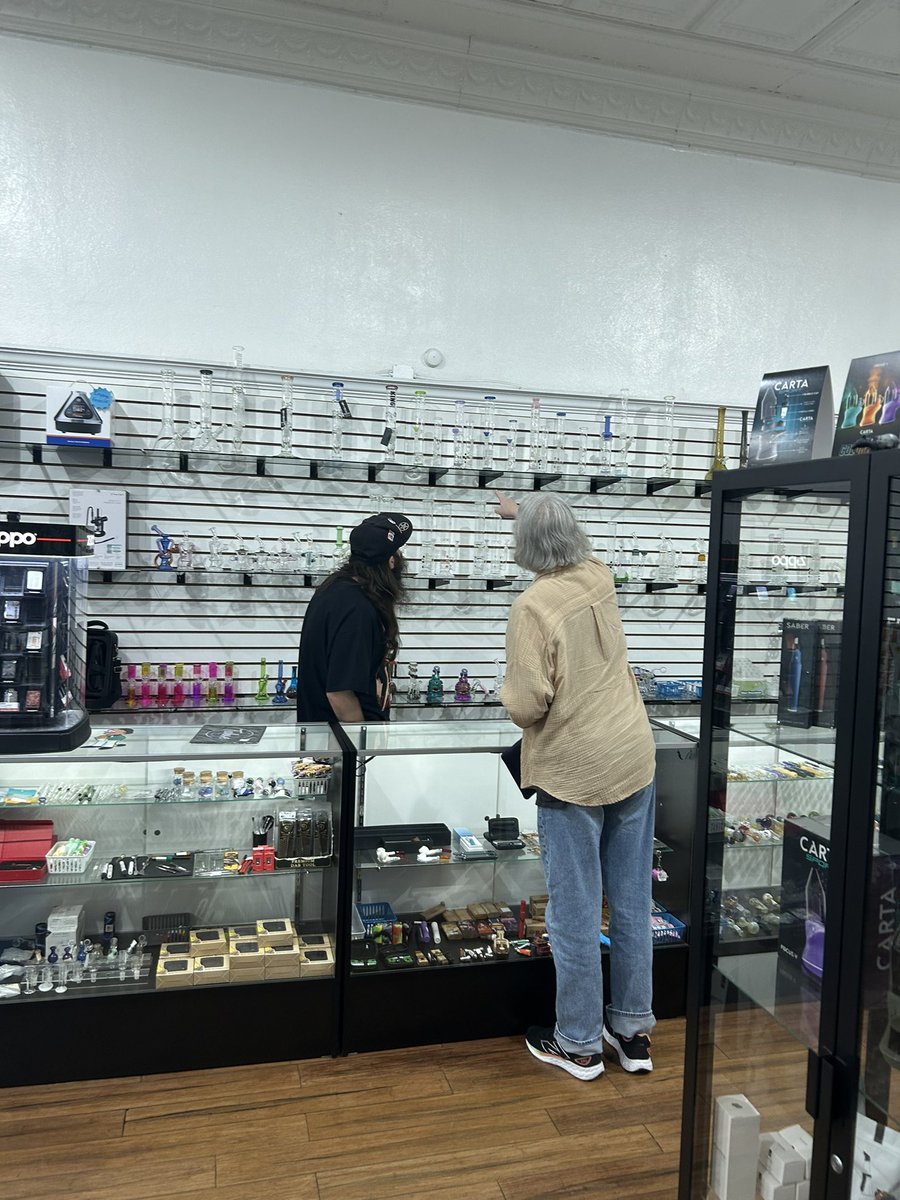Who’s grandma is buying a bong