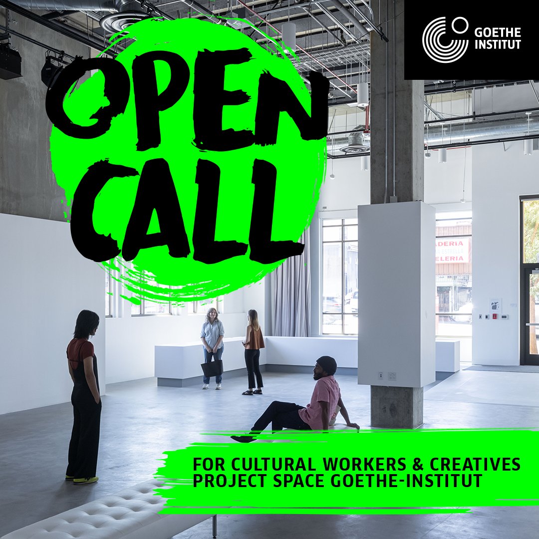OPEN CALL FOR LA CREATIVES! 
The Goethe-Institut LA is seeking LA-based cultural workers, creatives, artists ... to develop, manage, and realize cultural programs for our Neighborhood Interpretive Center Initiative. 
Info: goethe.de/ins/us/en/sta/…
Deadline: January 5. 2026.