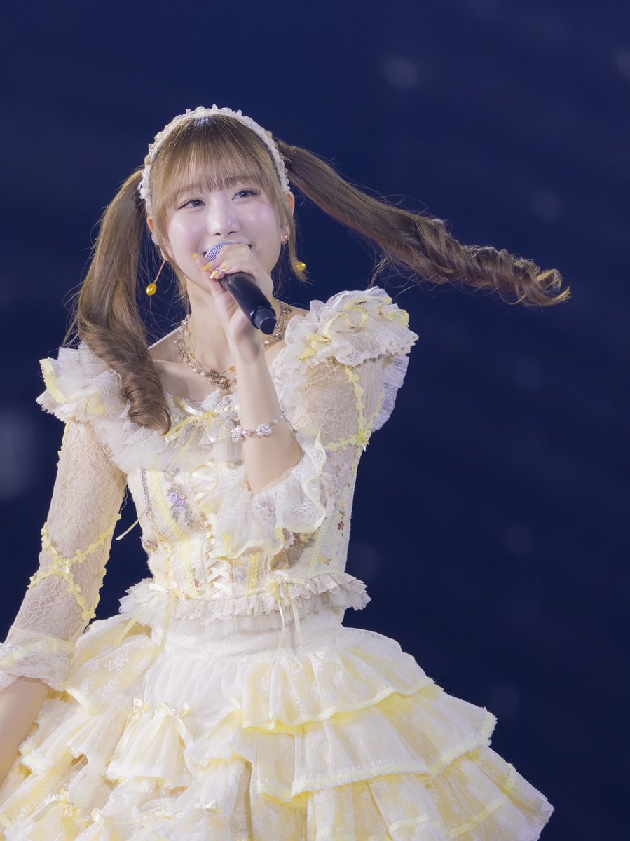 大場花菜 アリーナツアー2025 黒衣装 直筆 チュウ コメあり イコラブ