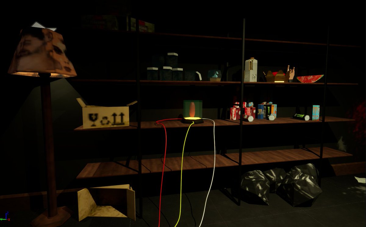 GarryPierce01's tweet photo. Currently working on my first commercial project. A Twitch intro for @Northern5ausage, a mix of environment, post-processing and animation in a PSX style. https://t.co/Z8XzmbtB29