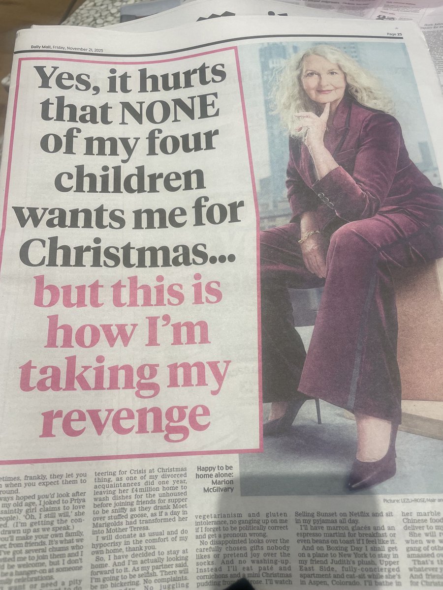 Investing in the Mail for the first time for years i’d forgotten how hard the paper tries to make  us all angry, spiteful  or depressed 1/5