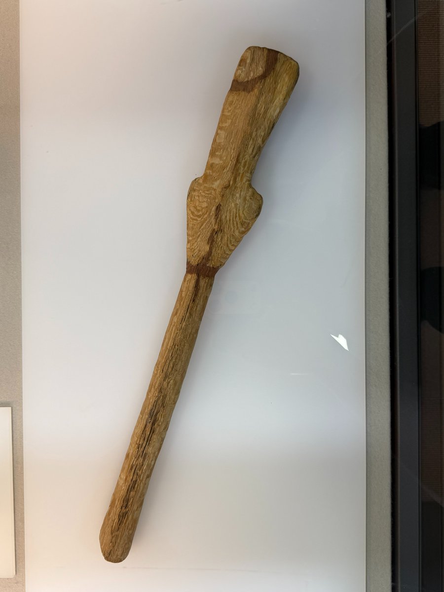 今回展示していませんが、SK-215からは斧柄の未成品がもう一本と