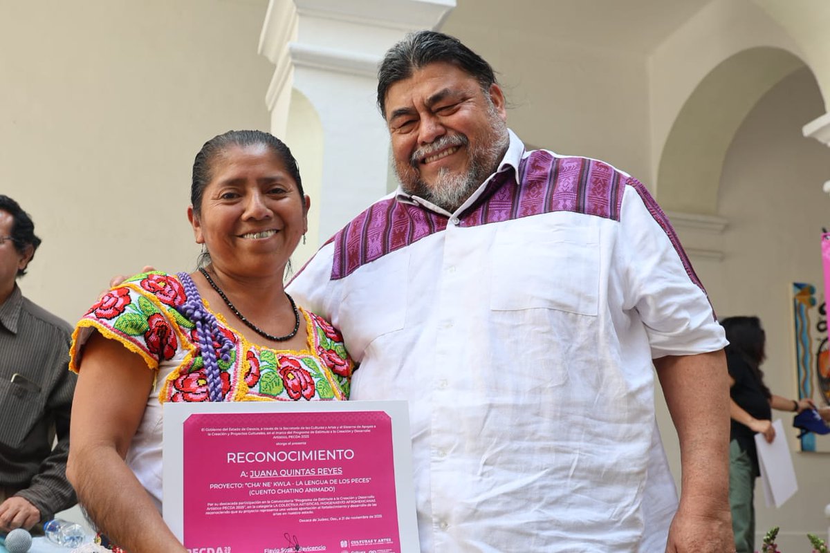 SECULTA_GobOax's tweet image. El programa, realizado por la Secretaría de Cultura federal y SECULTA, respalda proyectos artísticos desarrollados durante 8 meses, en categorías que van desde Adolescentes Creadores 🧒🎨 hasta Colectivas Indígenas y Afromexicanas, incorporadas por primera vez. 🌺🖤🌿