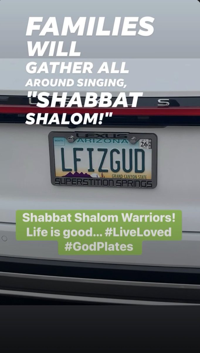 LouiseScotti's tweet photo. Life is good…
Shabbat Shalom Warriors!…
#LiveLoved #GodPlates https://t.co/8cDZPjtZbP