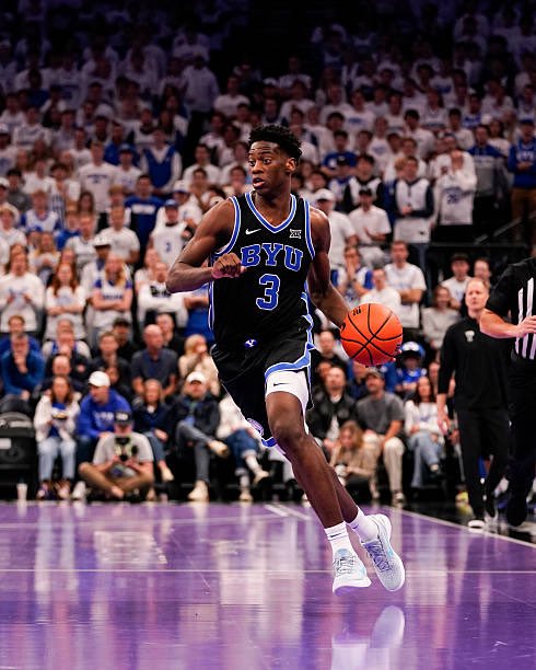 JazzePinkman's tweet image. Something about AJ Dybantsa playing in the Delta Center just feels right #TakeNote