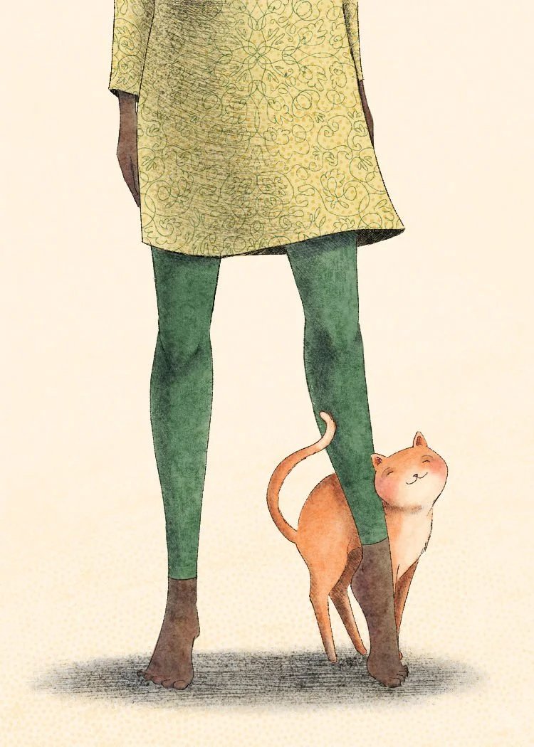 good morning
ill. Nicole Wong
#Caturday