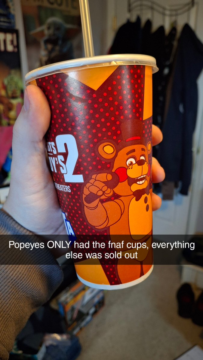 My local Popeyes had nothing but the cup this is so sad.