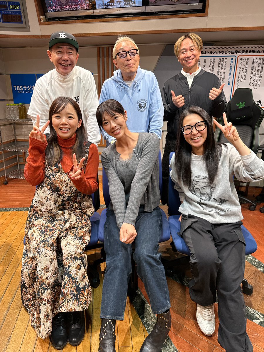 kinashinokai's tweet image. #木梨の会
今週の３枚は…📸

👉ダメ出しだらけのゴルフ⛳️優勝KIMI・缶ビールの山形・こんなの俺じゃねぇ坂元

👉スマートに奢られるTBSチーム「ｱﾘｶﾞﾄｳｺﾞｻﾞｲﾏｽ🫡ﾀｽｶﾘﾏｼﾀ🙇‍♂️」

👉あいみ&amp;amp;アカリのライバル⁉️武田真治の代わりの女 #わちみなみ さん💥

📻→radiko.jp/share/?sid=TBS…