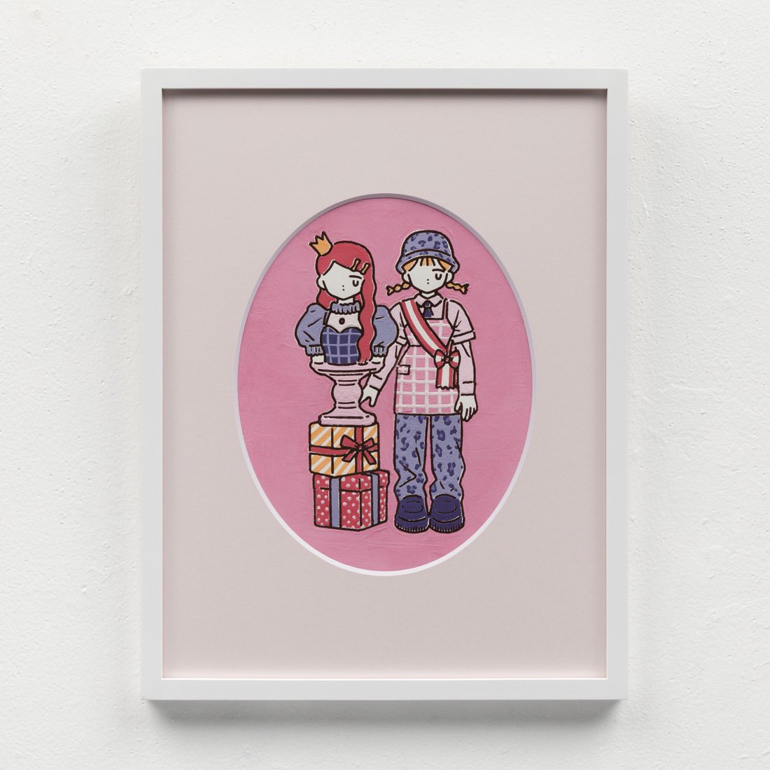 ondo_creative's tweet photo. 【GALLERY｜@ondo_creative／ONLINE STORE】

＼NEW／
ondoオンラインストアにて、現在ギャラリーで開催中のあんのん個展『unknown people』の展示作品の一部の販売がスタートしています。
キュートな色合いで描かれるあんのんさんの作品世界を、ぜひご覧ください。

遠方の方や会期中のご来場が難しい方も、ぜひこちらでお楽しみいただけますと幸いです◎

●ondoオンラインストア（あんのん）
→https://t.co/E9qMfj1sCf
