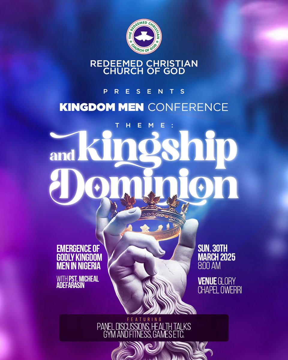 notjustnifemi's tweet image. Recreated this flyer as a study piece. Sharpening my design skills one project at a time.

#DesignPractice #ChurchFlyer #GraphicDesign #ChristianCreatives #RCCG