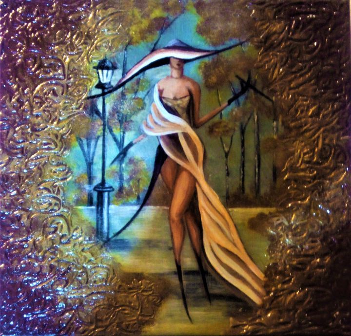 AngelaAlecArts's tweet image. Art of the Day! &quot;SOLD Woman&quot;. Buy at: ArtPal.com/angelika65?i=1…