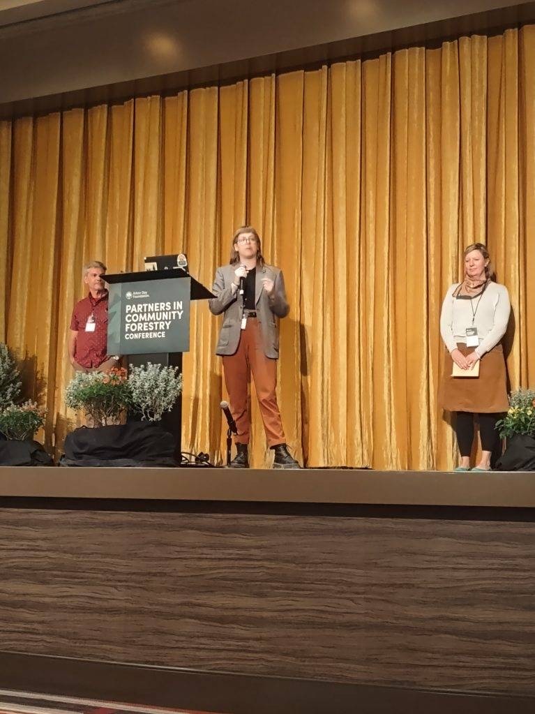 🌳 The City’s Tree &amp; Shade Dream Team showed up and showed out at the 2025 Partners in Community Forestry Conference in Henderson, NV — the first ever in a desert city! 🌵🌎
Proud to present alongside AZ partners &amp; 6,000+ global attendees! #PCF2025 <a href="/arborday/">Arbor Day Foundation</a>