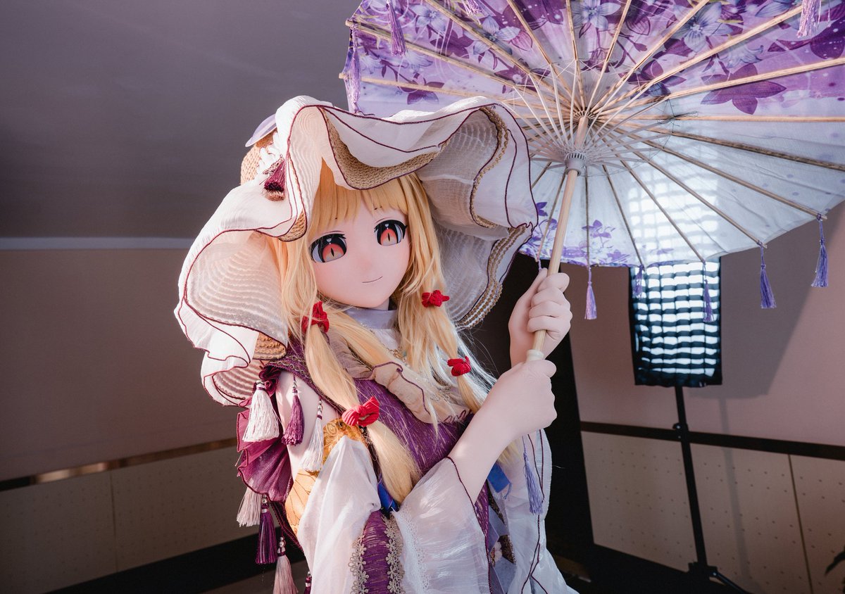 blois2333's tweet image. 呱~
📷：咕夕sAgume

#东方project #洩矢諏訪子 #kigurumi #東方Project  #着ぐるみ #cosplay #诹访子