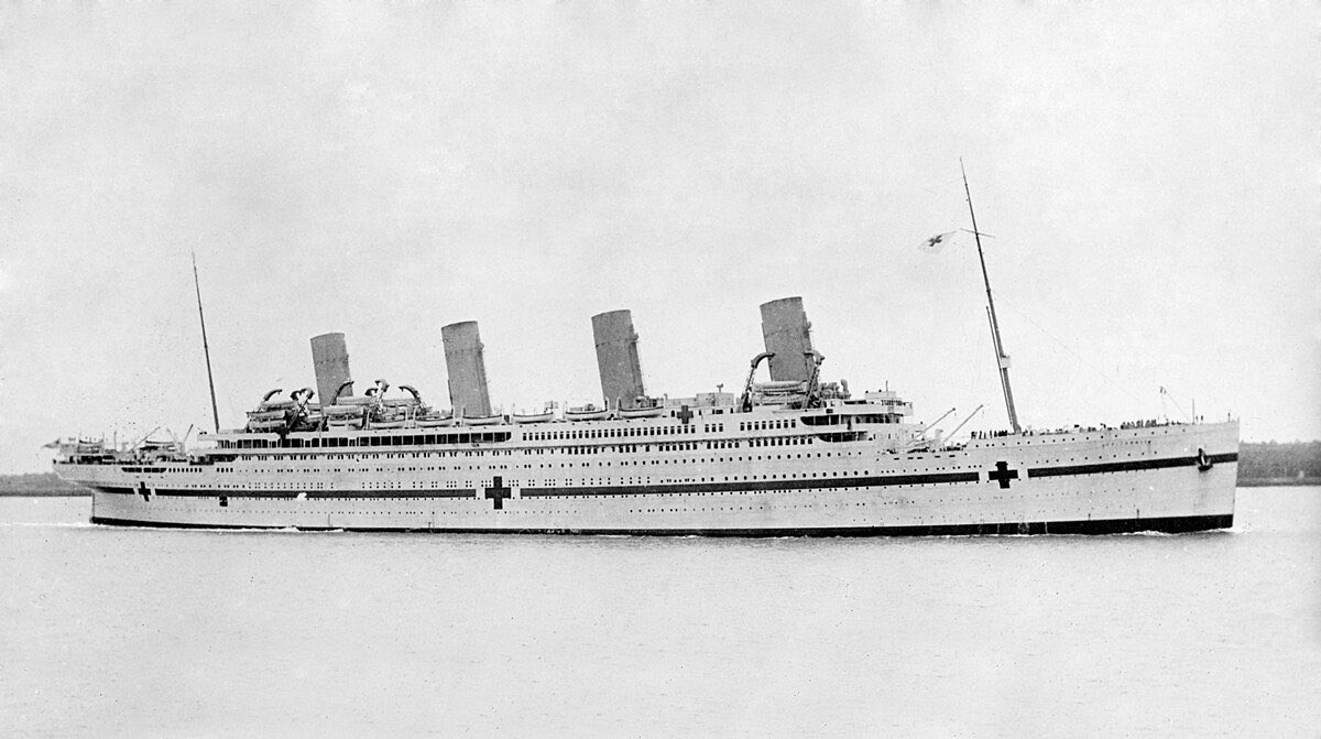 Oceanliner_nerd's tweet image. Today 109 years ago, the His Majesty’s Hospital Ship (HMHS) Britannic of the White Star Line was sunk in the Mediterranean after striking a sea mine