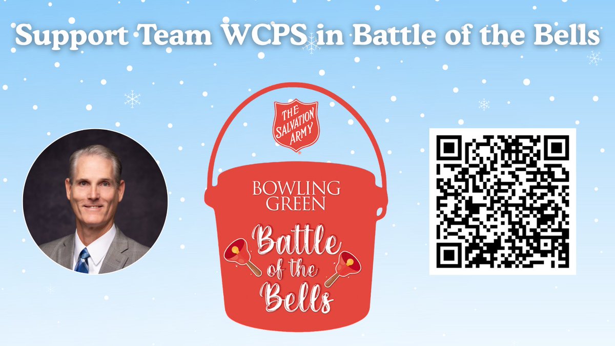 WarrenCoSchools's tweet image. Superintendent Rob Clayton and Superintendent Gary Fields are in a friendly competition to see who can raise the most support for The Salvation Army. Please click bit.ly/3XaUaPm to donate to Team Clayton/WCPS. #CommunityMatters @RobClayton10