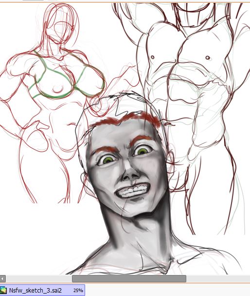 these are not good days for drawing