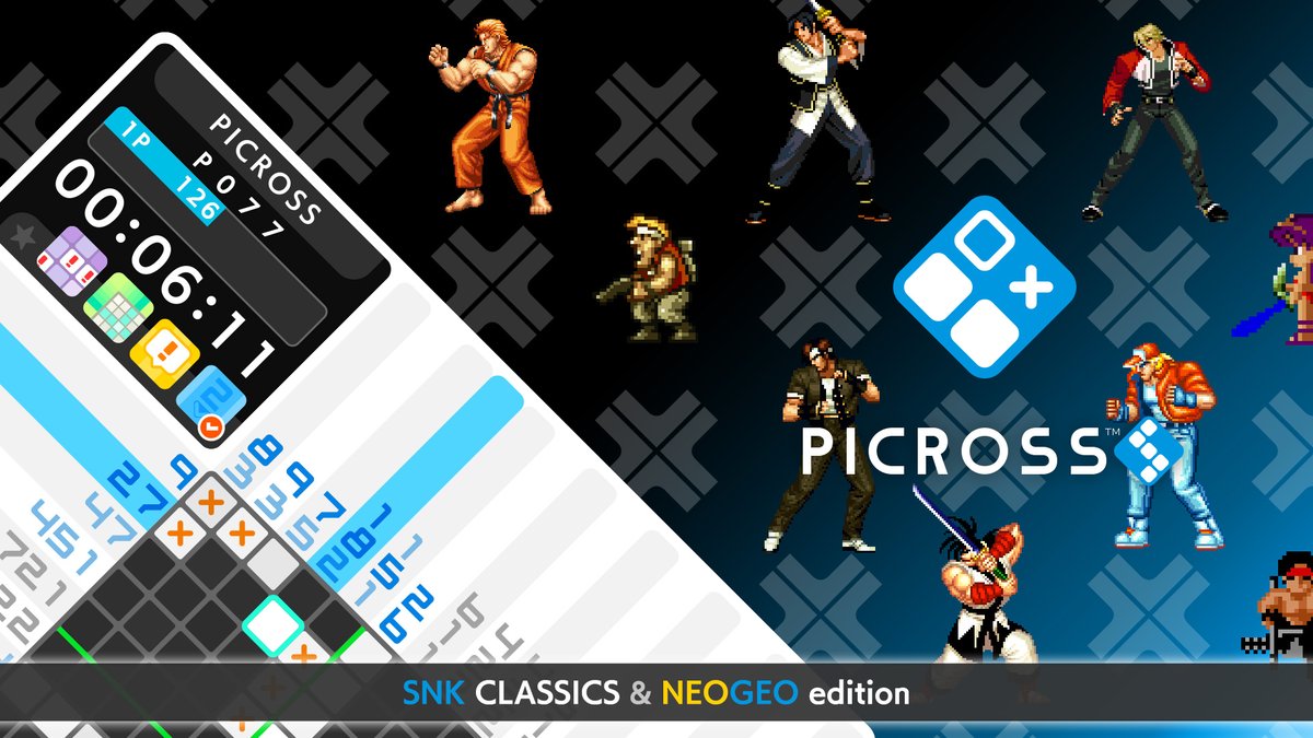 N_Difference's tweet image. Picross S Capcom Classics edition et Picross S SNK Classics &amp;amp; NEOGEO edition annoncés sur Nintendo Switch pour le 27 novembre 2025

▶︎ nintendo-difference.com/news/picross-s…

#Picross