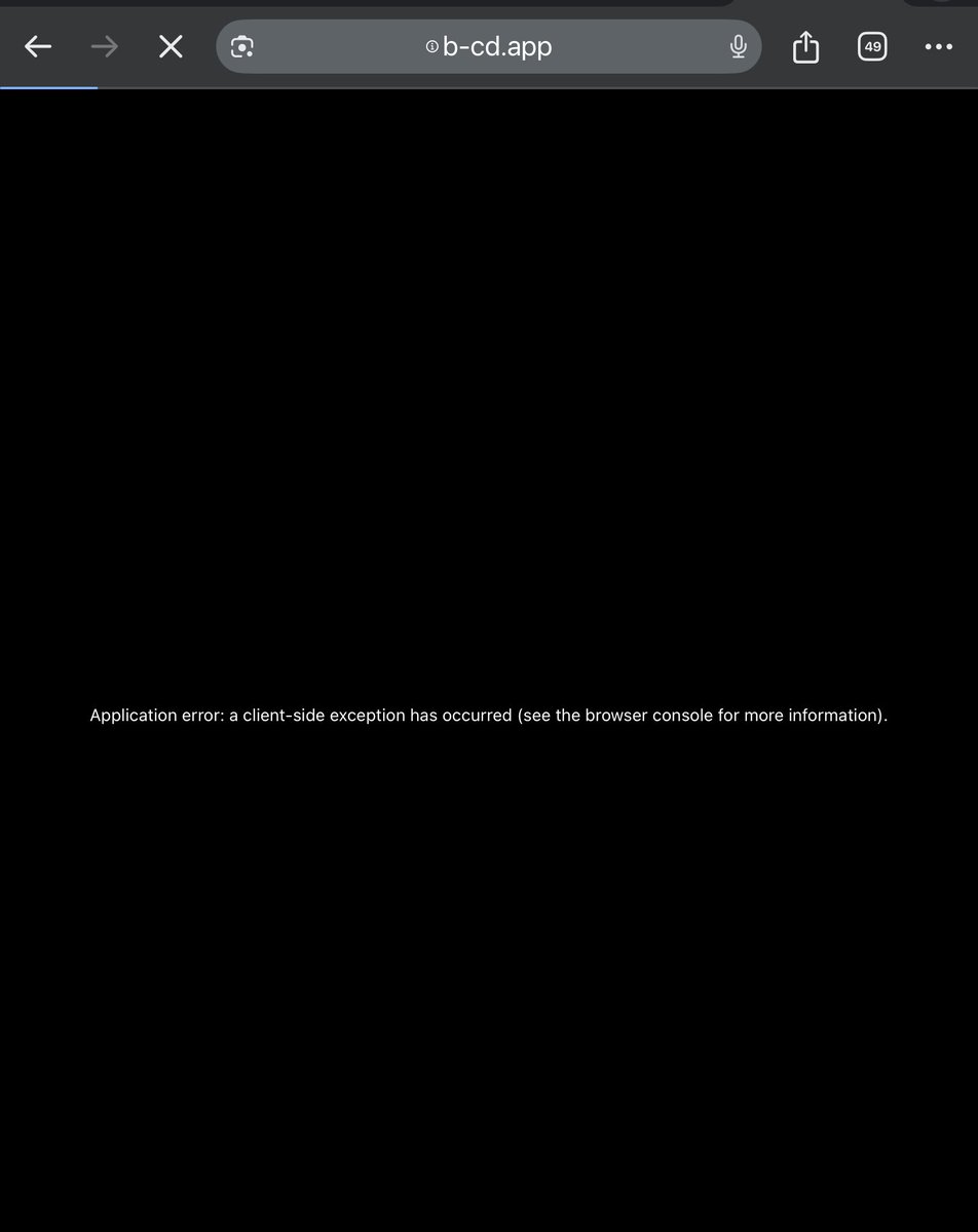 kookiesrose's tweet image. So um BCD has broken?? Anyone else having issues or is it just me???? I&apos;ve tried getting into it from three different devices