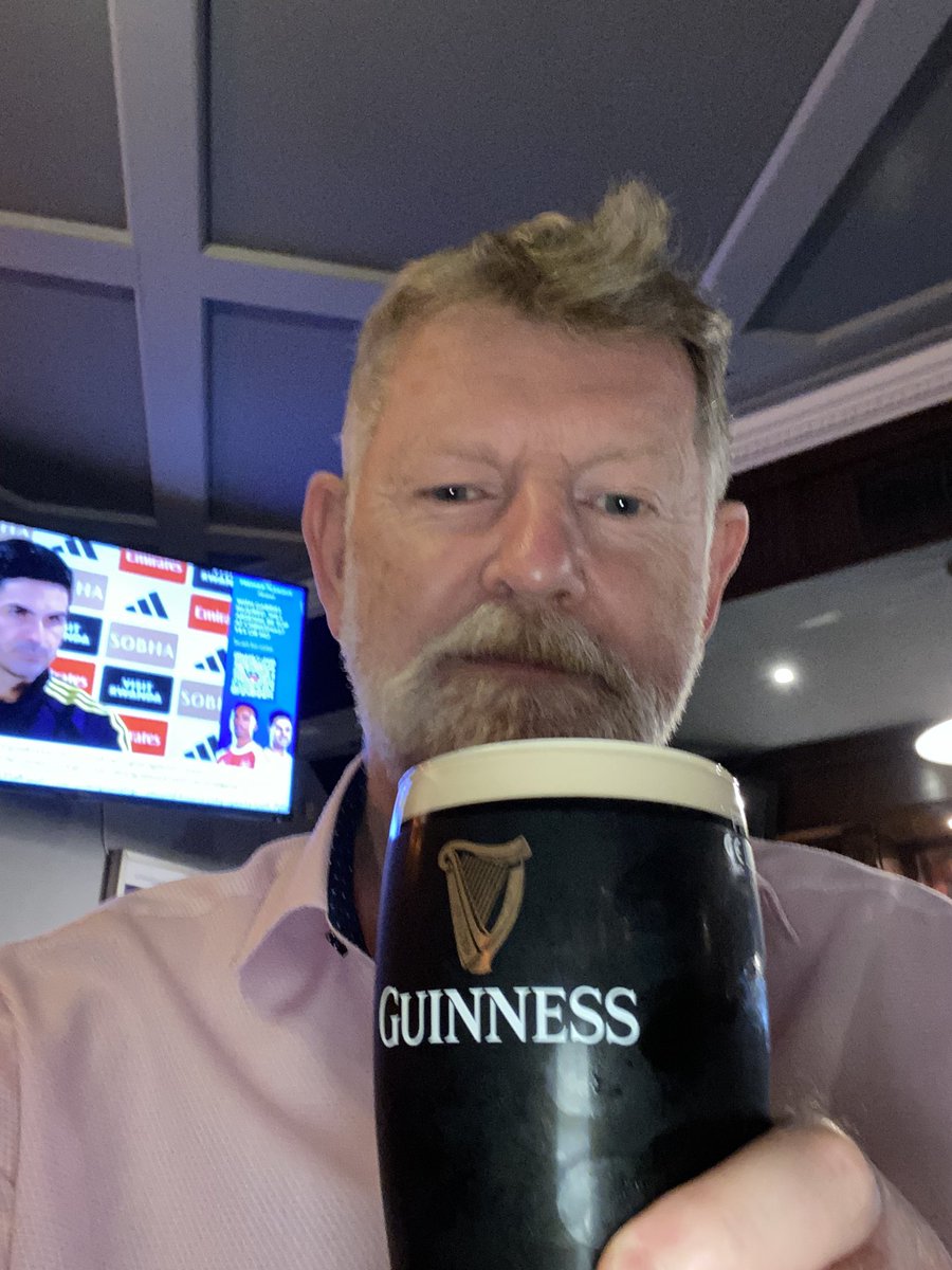Happy Friday all with the Tin Tin head on me. <a href="/GuinnessIreland/">Guinness Ireland</a>
