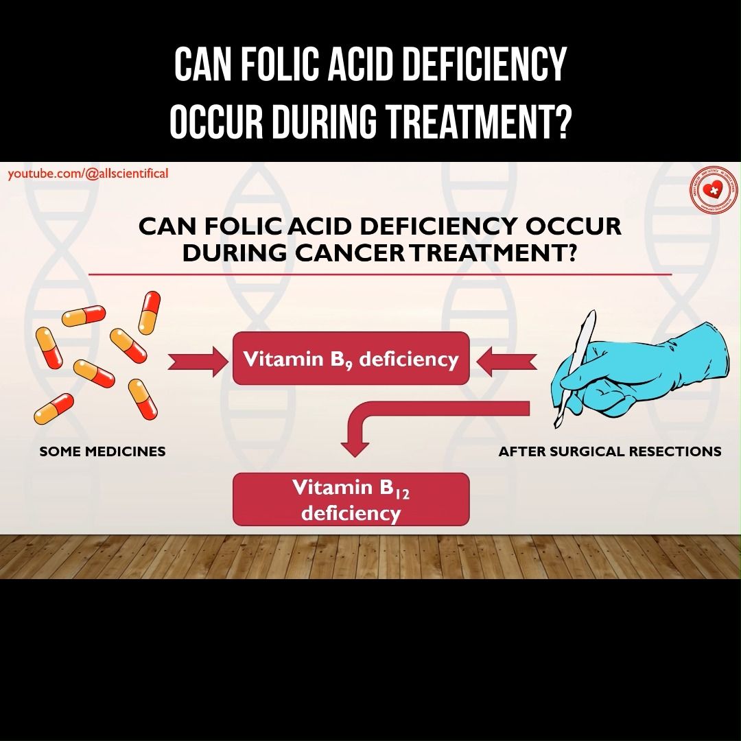 AllScientifical's tweet photo. Can folic acid deficiency occurs during treatment? #folicacid #vitaminb9 #folatedeficiency ... Continue to: https://t.co/NWQ1GRQGB2 https://t.co/x9zTyM9WOX
