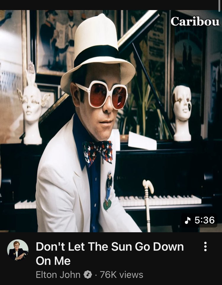 #FridayReigns
#GeoEngineering

youtu.be/MyDBtXtjAgM?si…

Don’t Let The Sun Go Down 

Elton John
#PopRock1974
#Retro
#music