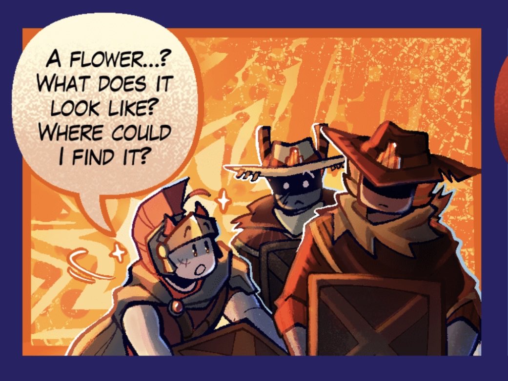 ditf spoilers

sword x bee and it's called queen's knight