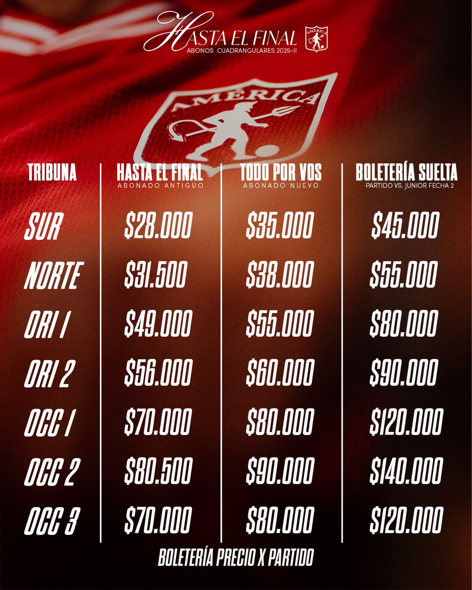 América de Cali tweet media