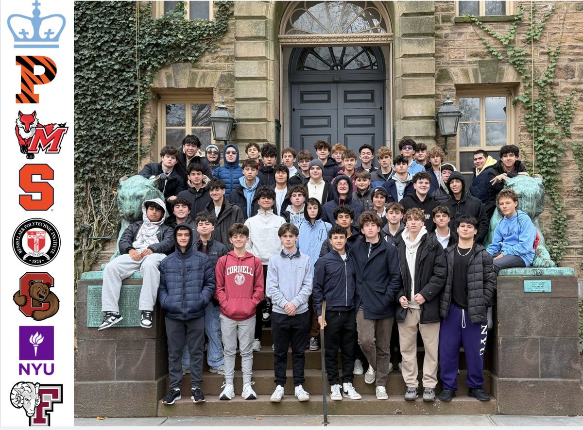 ColumbusHS_Mia's tweet image. What a week of growth! Our Explorers visited Syracuse, Cornell, Columbia, NYU, Princeton, and more—experiencing campus life, meeting industry leaders, and reflecting at the 9/11 Memorial. A reminder of what happens when students explore, discover, and become. #CPride #Adelante