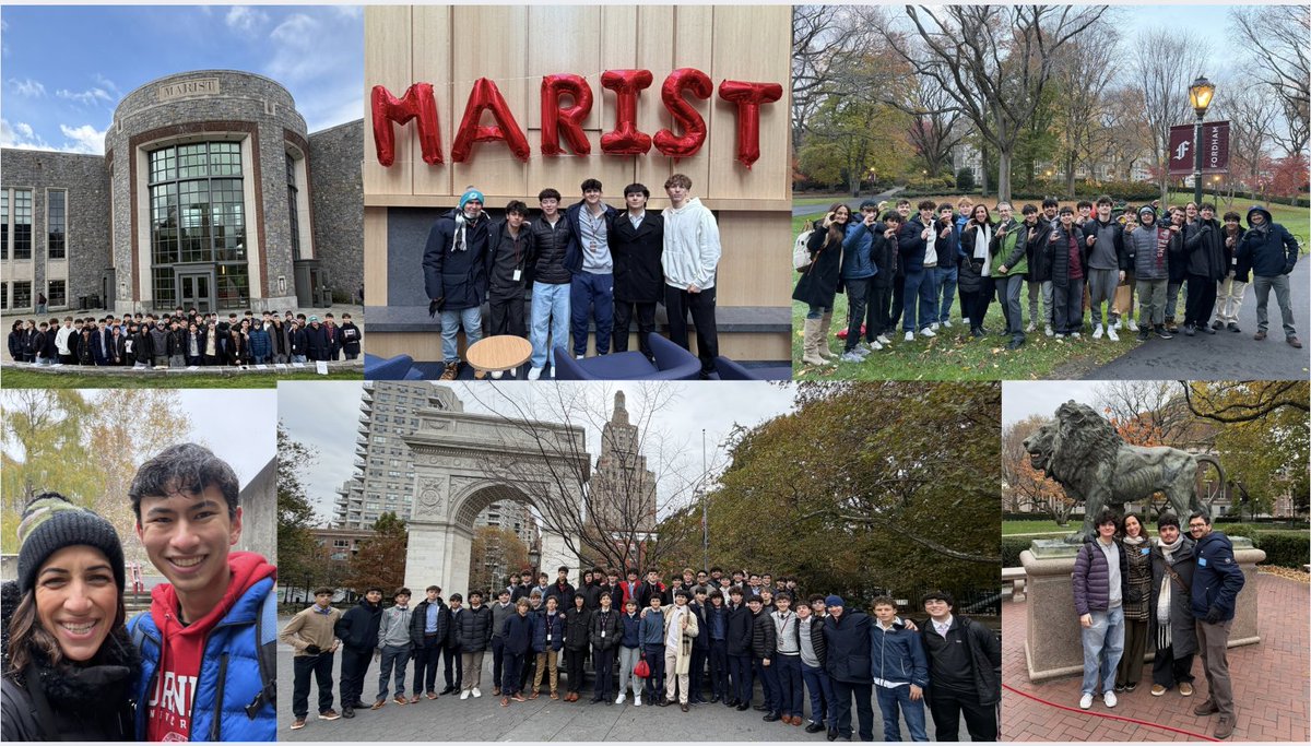 ColumbusHS_Mia's tweet image. What a week of growth! Our Explorers visited Syracuse, Cornell, Columbia, NYU, Princeton, and more—experiencing campus life, meeting industry leaders, and reflecting at the 9/11 Memorial. A reminder of what happens when students explore, discover, and become. #CPride #Adelante